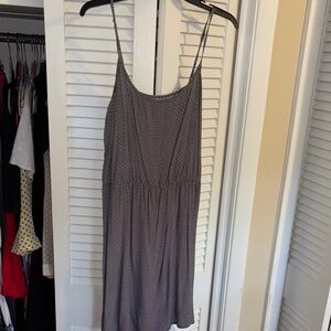 Old Navy Black and White Patterned Mini Dress